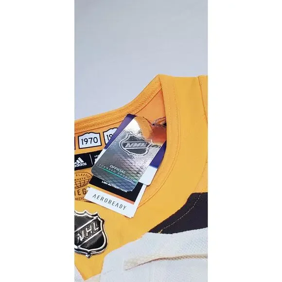 Adidas Size 56 Boston Bruins Hockey Jersey Taylor Hall Centennial IM8286 Caj8